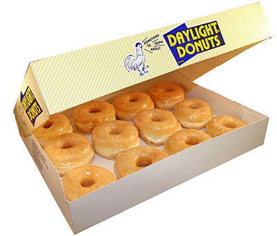 Dozen Raised donuts